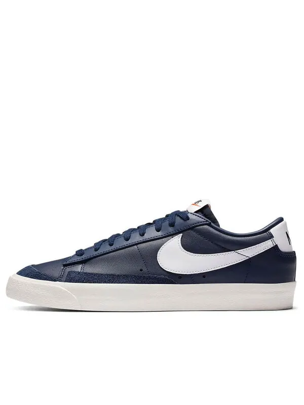 Кроссовки blazer low '77 vintage 'midnight navy' Nike — изображение 1 из 4, синий/белый