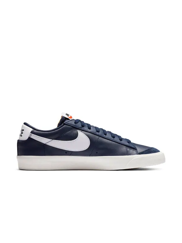 Кроссовки blazer low '77 vintage 'midnight navy' Nike — изображение 2 из 4, синий/белый