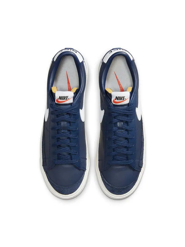 Кроссовки blazer low '77 vintage 'midnight navy' Nike — изображение 4 из 4, синий/белый