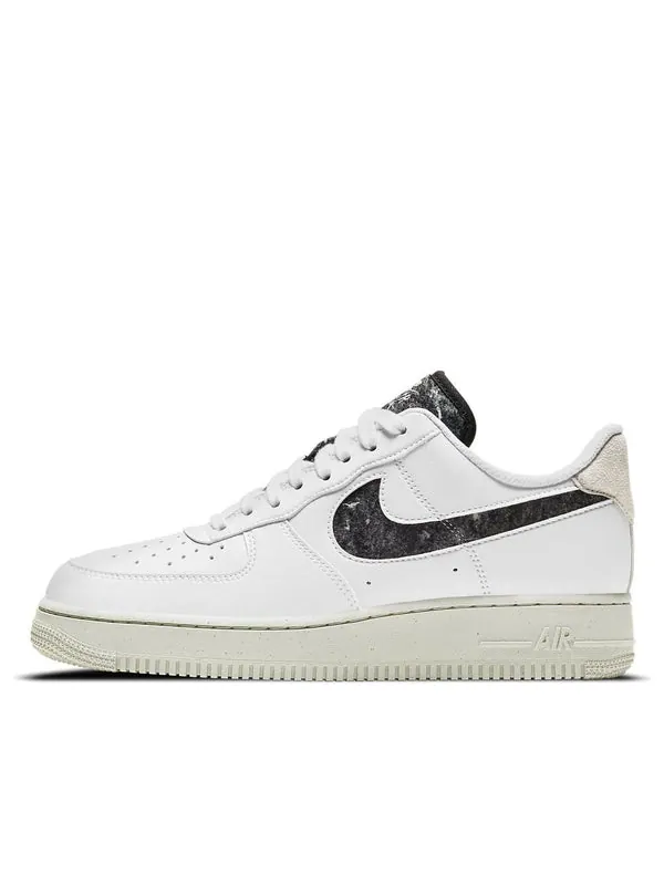 Кроссовки air force 1 recycled wool pack - white black' Nike — изображение 1 из 4, белый