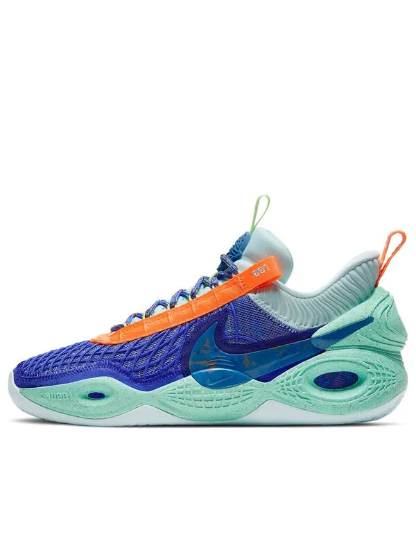 Кроссовки космическое единство Nike — изображение 1 из 4, зеленый/синий/оранжевый