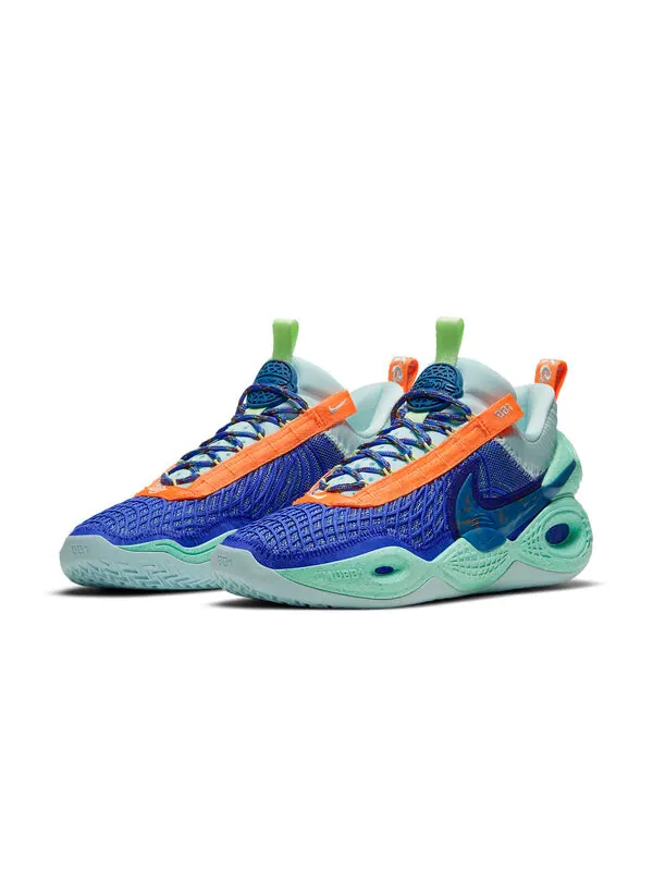 Кроссовки космическое единство Nike — изображение 3 из 4, зеленый/синий/оранжевый