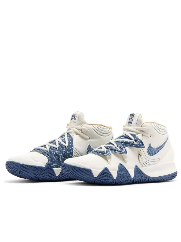 Кроссовки kyrie s2 hybrid 'sashiko pack' Nike — изображение 3 из 4, белый/синий
