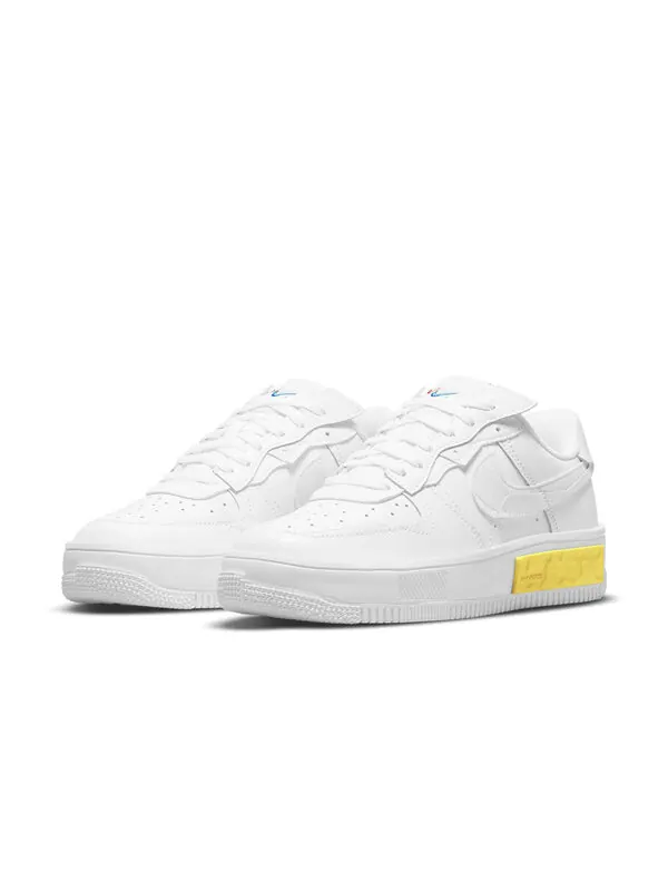Кроссовки air force 1 фонтанка Nike — изображение 3 из 4, белый//желтый/белый