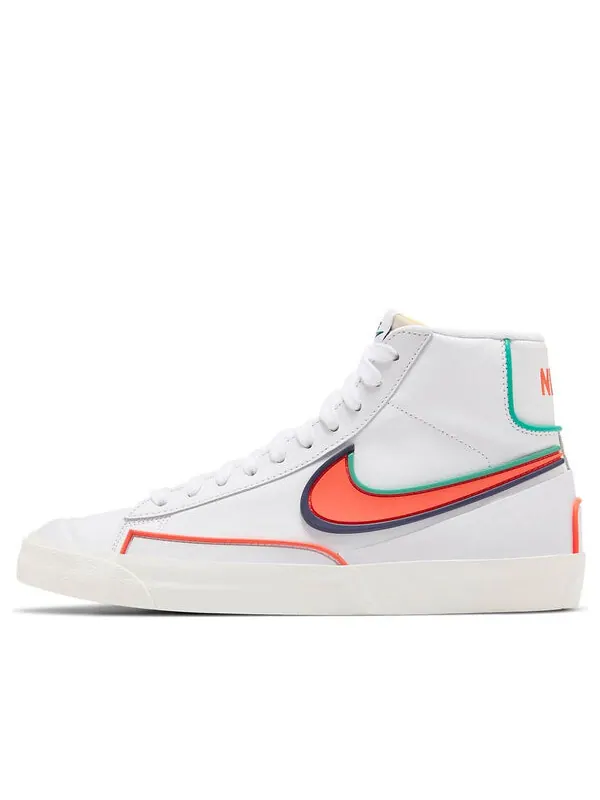 Кроссовки blazer mid '77 infinite 'white blue void crimson' Nike — изображение 1 из 4