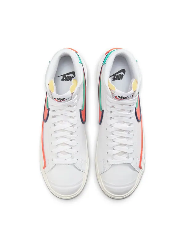 Кроссовки blazer mid '77 infinite 'white blue void crimson' Nike — изображение 4 из 4