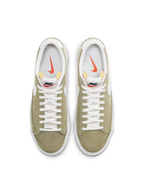 Кроссовки blazer low '77 'medium khaki' Nike — изображение 4 из 4, оливковый зеленый