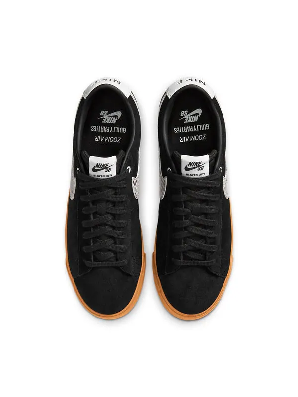 Кроссовки wacko maria x blazer низкие sb Nike — изображение 4 из 4, черный