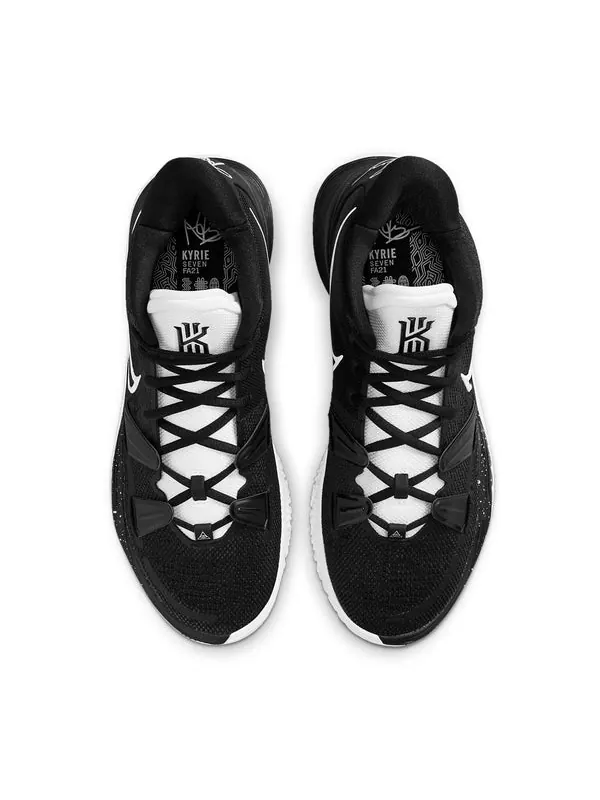 Кроссовки kyrie 7 tb 'black white' Nike — изображение 4 из 4, черный/белый