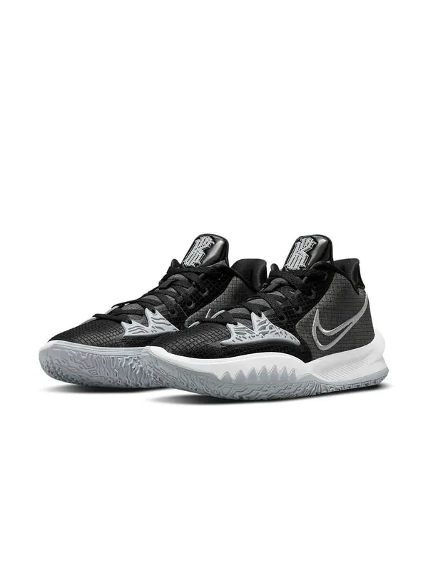 Кроссовки kyrie low 4 tb 'black wolf grey' Nike — изображение 3 из 4, черный/серый