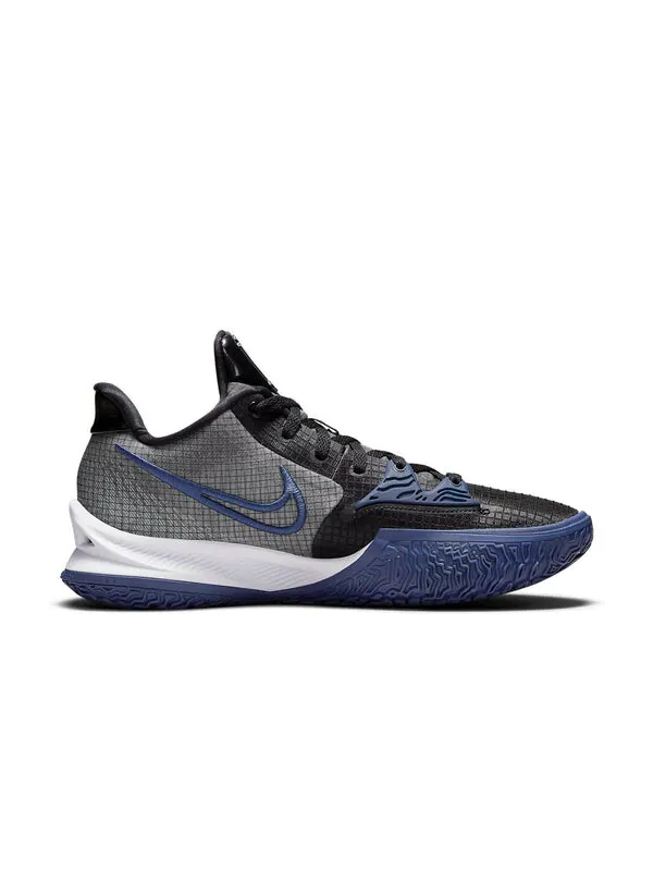 Кроссовки kyrie low 4 tb 'black midnight navy' Nike — изображение 2 из 4, черный/синий
