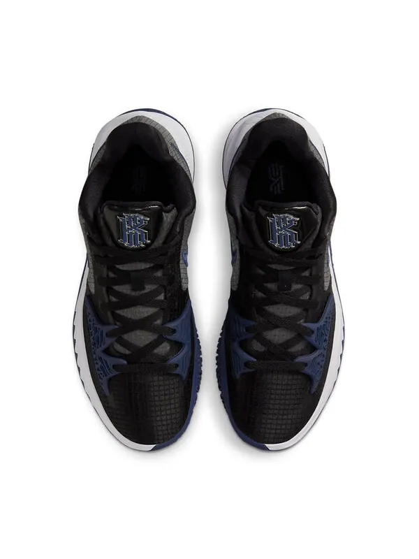 Кроссовки kyrie low 4 tb 'black midnight navy' Nike — изображение 4 из 4, черный/синий