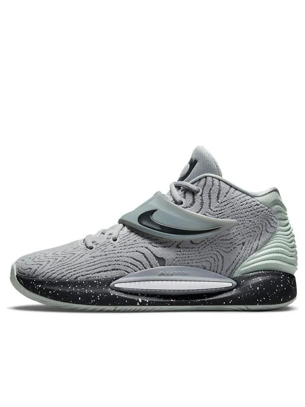 Кроссовки кд 14 тб Nike — изображение 1 из 4, серебристый/серый