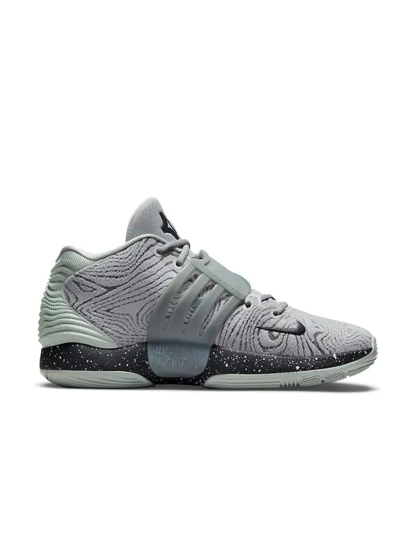 Кроссовки кд 14 тб Nike — изображение 2 из 4, серебристый/серый