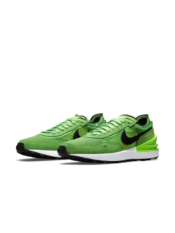 Кроссовки вафли один Nike — изображение 3 из 4, зеленый/черный