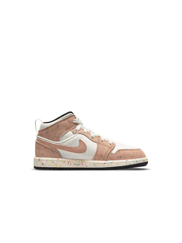Кроссовки 1 средний размер Air Jordan — изображение 2 из 4, белый/черный/коричневый