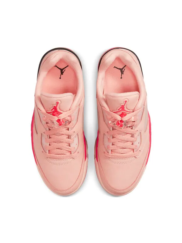 Кроссовки 5 ретро низкие Air Jordan — изображение 3 из 4, оранжевый/красный/черный