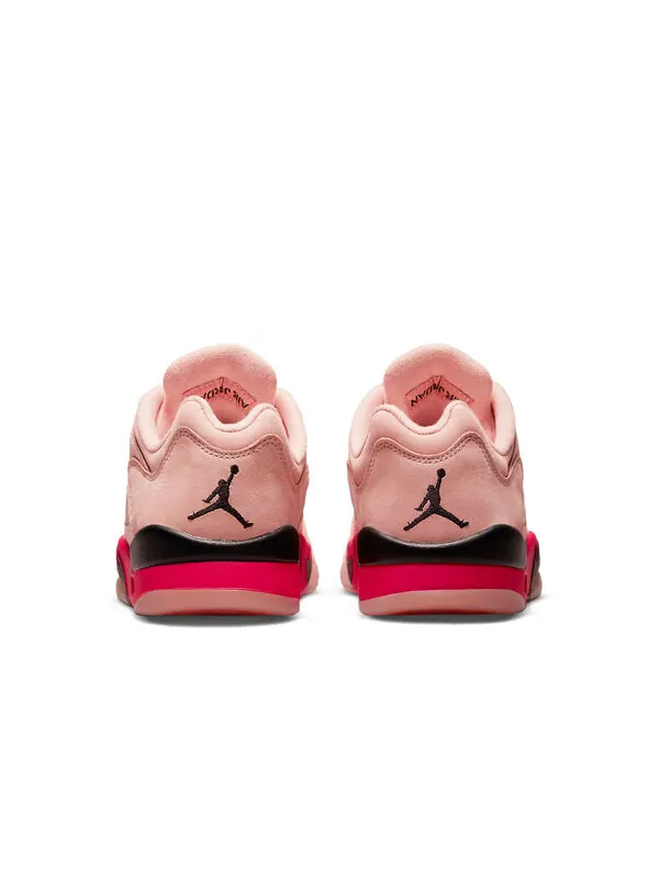 Кроссовки 5 ретро низкие Air Jordan — изображение 4 из 4, оранжевый/красный/черный