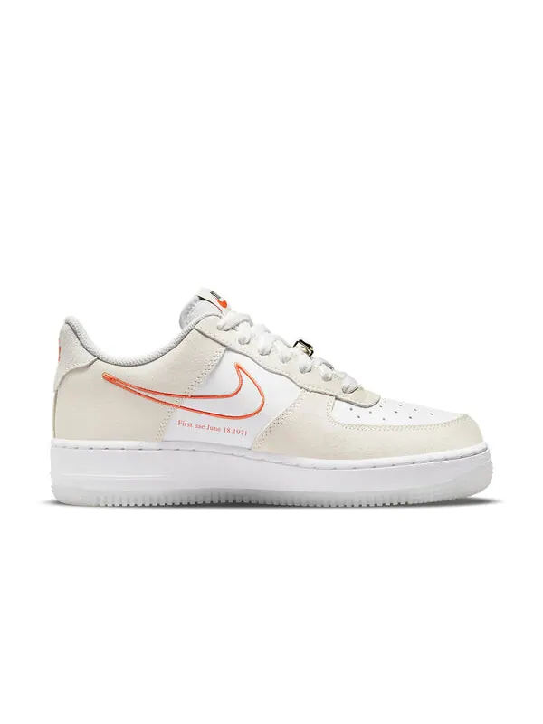 Кроссовки air force 1 '07 se 'first use' Nike — изображение 2 из 4, кремовый/оранжевый/белый
