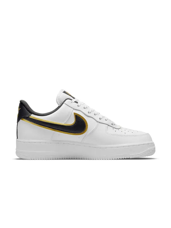 Кроссовки air force 1 '07 lv8 'metallic swoosh pack - white metallic gold' Nike — изображение 2 из 4