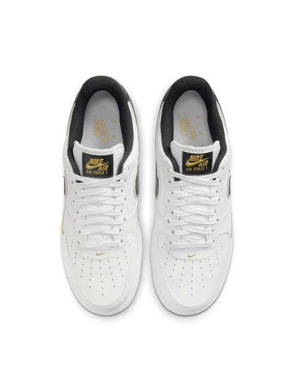 Кроссовки air force 1 '07 lv8 'metallic swoosh pack - white metallic gold' Nike — изображение 4 из 4