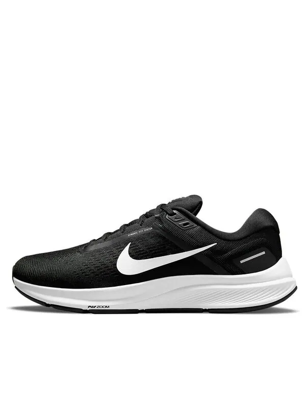 Кроссовки air zoom structure 24 Nike — изображение 1 из 4, черный/белый