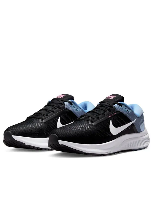 Кроссовки air zoom structure 24 'black ashen slate' Nike — изображение 3 из 4, черный