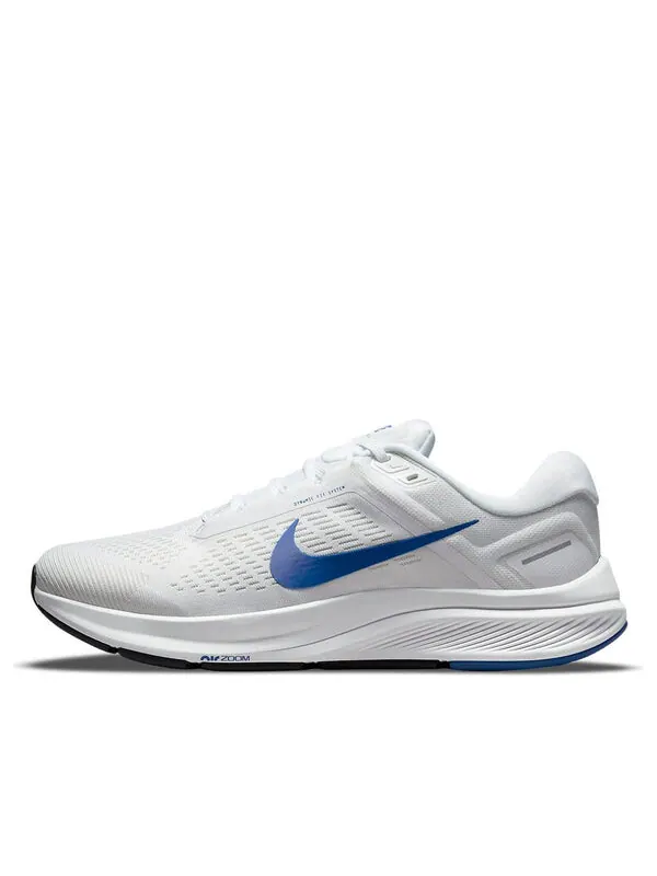 Кроссовки air zoom structure 24 Nike — изображение 1 из 4, белый//платиновый/черный
