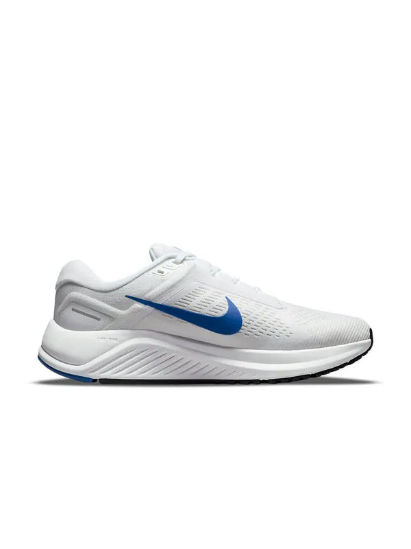 Кроссовки air zoom structure 24 Nike — изображение 2 из 4, белый//платиновый/черный