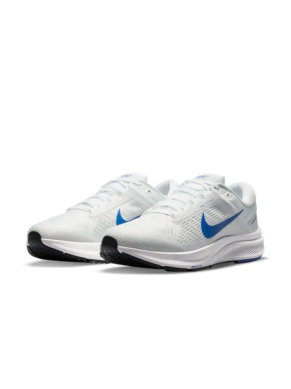 Кроссовки air zoom structure 24 Nike — изображение 3 из 4, белый//платиновый/черный