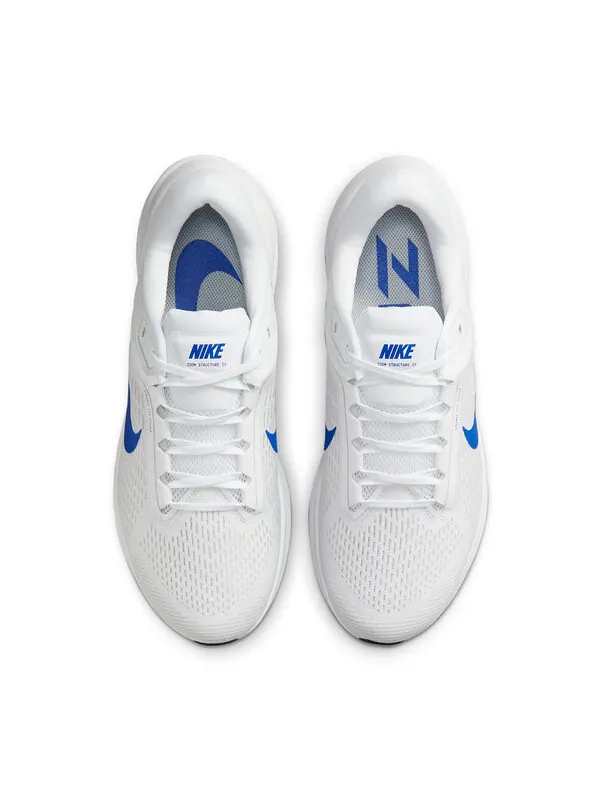 Кроссовки air zoom structure 24 Nike — изображение 4 из 4, белый//платиновый/черный