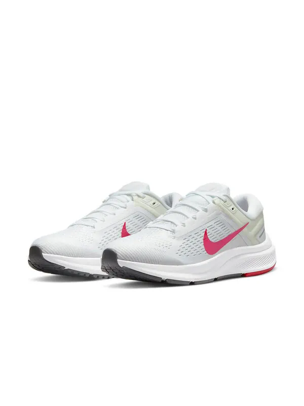 Кроссовки air zoom structure 24 Nike — изображение 3 из 4, белый/розовый
