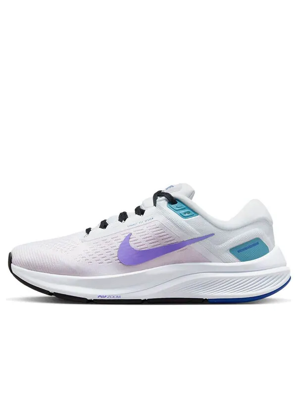 Кроссовки air zoom structure 24 Nike — изображение 1 из 4, белый, фиолетовый