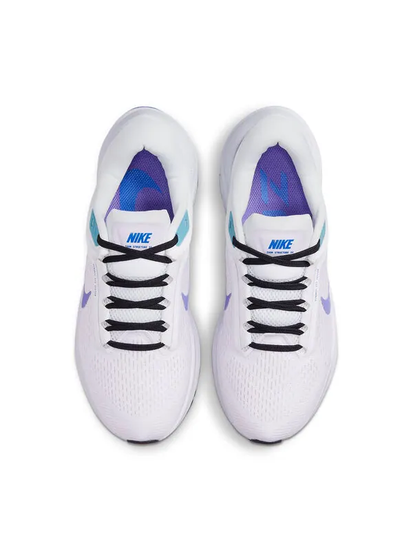 Кроссовки air zoom structure 24 Nike — изображение 4 из 4, белый, фиолетовый