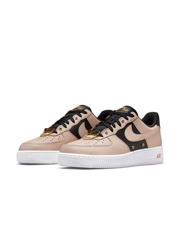 Кроссовки air force 1 '07 premium 'particle beige' Nike — изображение 3 из 4, бежевый/черный/белый