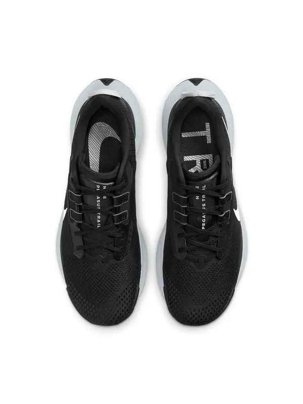 Кроссовки pegasus trail 3 'black pure platinum' Nike — изображение 4 из 4, черный/белый