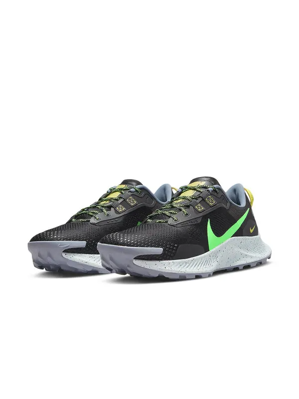 Кроссовки pegasus trail 3 'black green strike' Nike — изображение 3 из 4, черный///зеленый