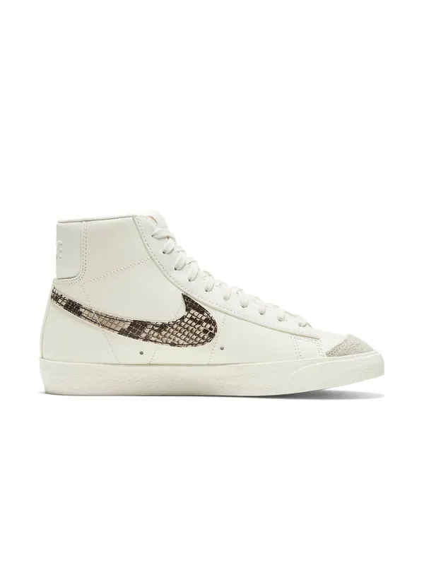 Кроссовки blazer mid snakeskin' Nike — изображение 2 из 4, белый