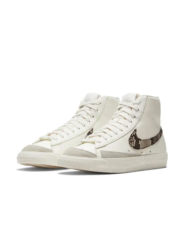 Кроссовки blazer mid snakeskin' Nike — изображение 3 из 4, белый