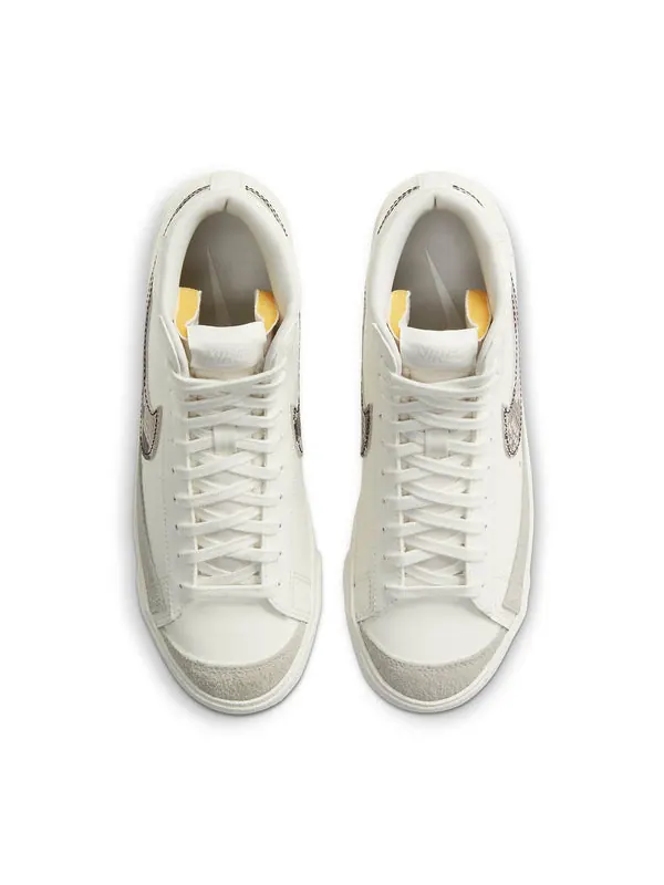 Кроссовки blazer mid snakeskin' Nike — изображение 4 из 4, белый