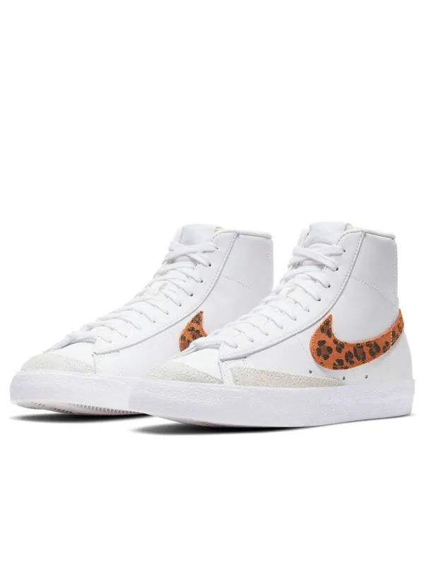 Кроссовки blazer mid '77 'leopard' Nike — изображение 3 из 4, белый
