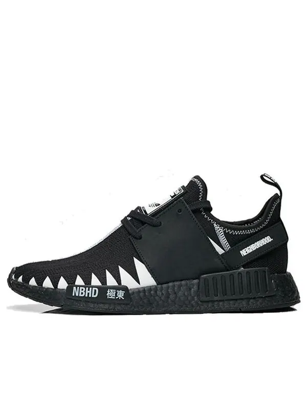 Кроссовки neighborhood x nmd_r1 primeknit Adidas — изображение 1 из 4, черный