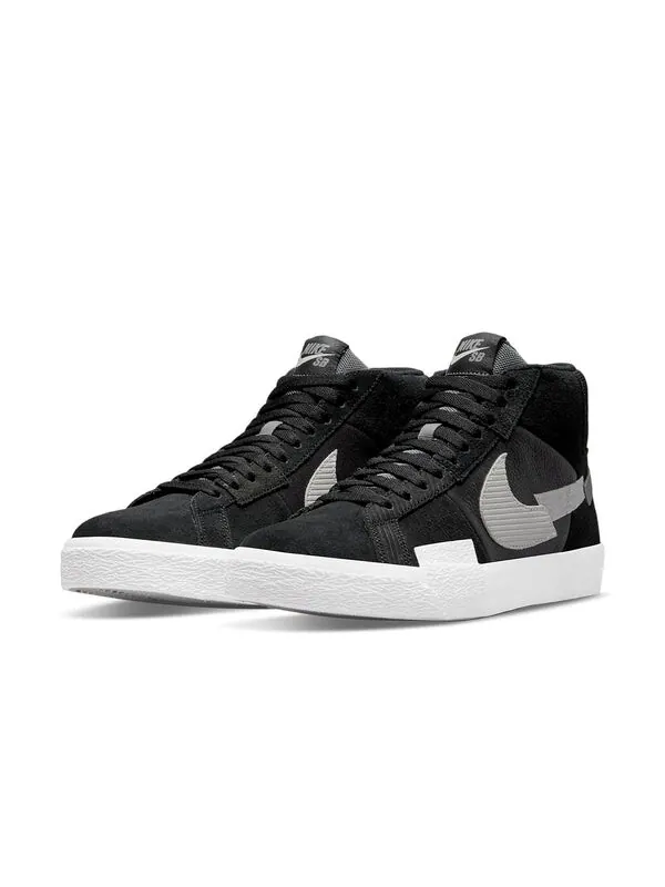 Кроссовки zoom blazer mid premium sb Nike — изображение 3 из 4, черный/серый