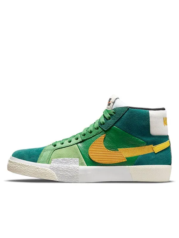 Кроссовки zoom blazer mid premium sb 'mosaic pack - aloe verde' Nike — изображение 1 из 4