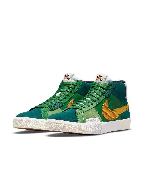 Кроссовки zoom blazer mid premium sb 'mosaic pack - aloe verde' Nike — изображение 3 из 4