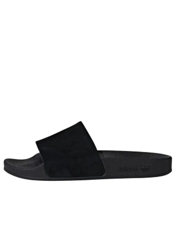 Тапочки originals adilette stylish sports slippers black Adidas — изображение 1 из 4, черный