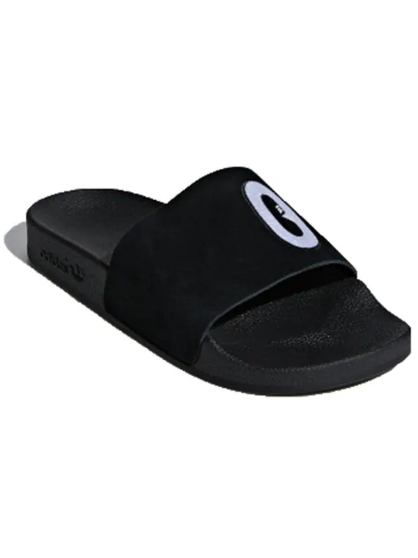 Тапочки originals adilette stylish sports slippers black Adidas — изображение 3 из 4, черный