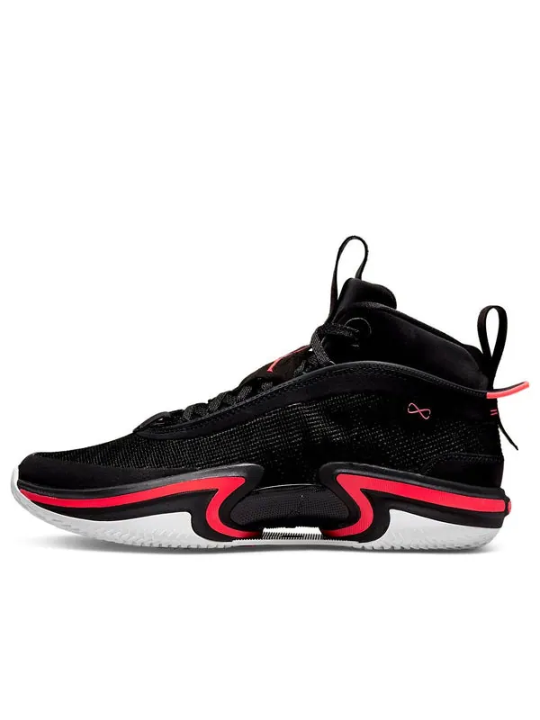 Кроссовки 36 pf 'black infrared' Air Jordan — изображение 1 из 4, черный/красный