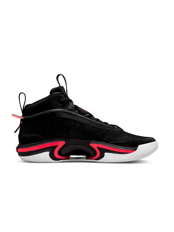 Кроссовки 36 pf 'black infrared' Air Jordan — изображение 2 из 4, черный/красный