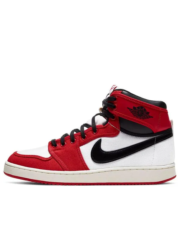 Кроссовки 1 ко Air Jordan — изображение 1 из 4, белый/черный/красный